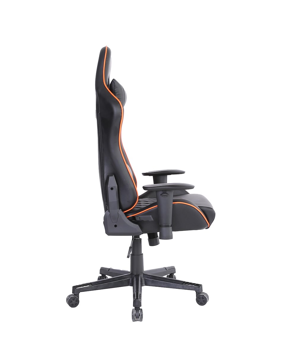 GLUCK GHGC244063 Sedia Gaming Ecopelle con Braccioli e Cuscini - immagine 3