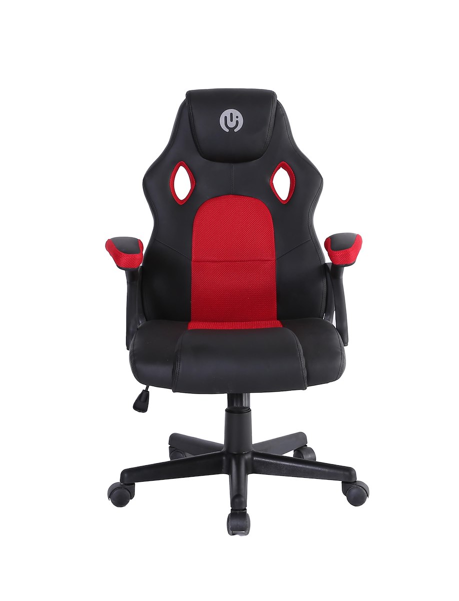 GLUCK GHGC242647 Sedia Gaming Ecopelle con Braccioli