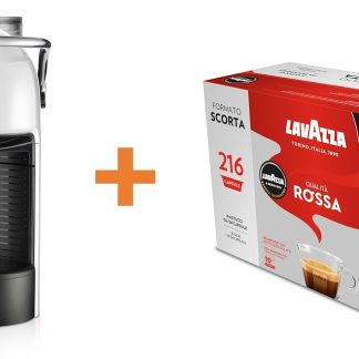 Lavazza Jolie Evo Bianca Kit Macchina Caffe Capsule Qualita Rossa