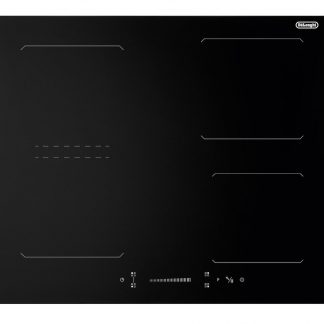 De LonghiI YLI61BG Piano Cottura Induzione 4 Zone Bridge Vetroceramica Nero