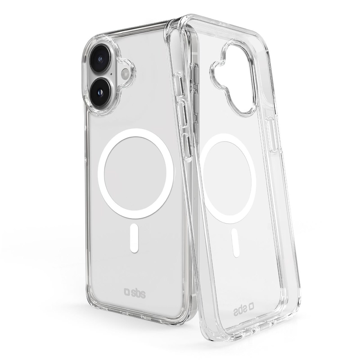SBS TELIGMAGIP1661T Cover Light Mag per iPhone 16, trasparente