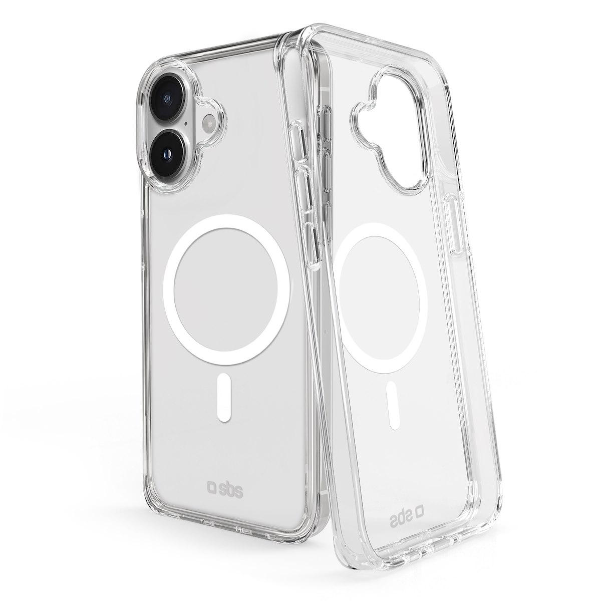 SBS TELIGMAGIP1661T Cover Light Mag per iPhone 16, trasparente - immagine 2