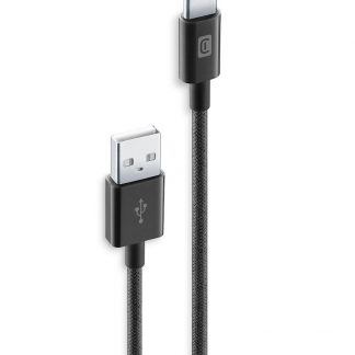 CELLULAR LINE USBDATABRATOC15K Cavo USB-C a USB-C telato 1.5m nero
