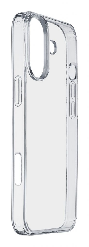 CELLULAR LINE CLEARDUOIPH16T Custodia rigida trasparente per iPhone 16