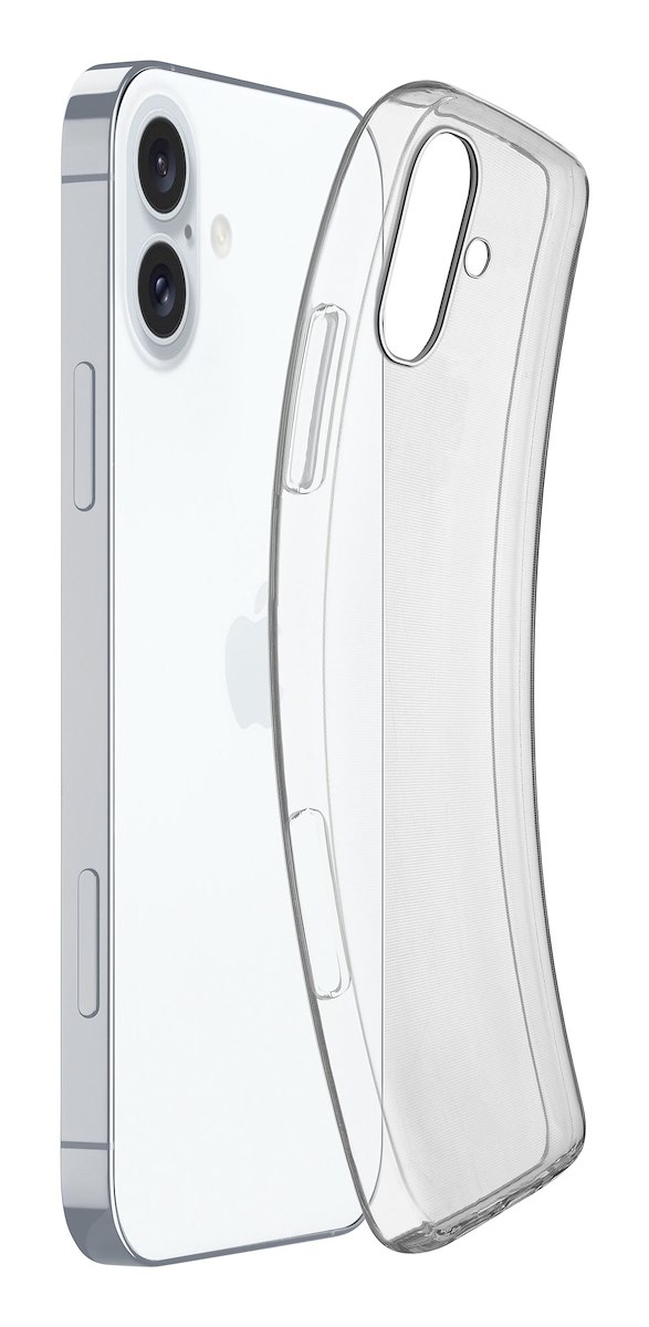 CELLULAR LINE FINECIPH16T Custodia Fine per iPhone 16, Trasparente - immagine 4
