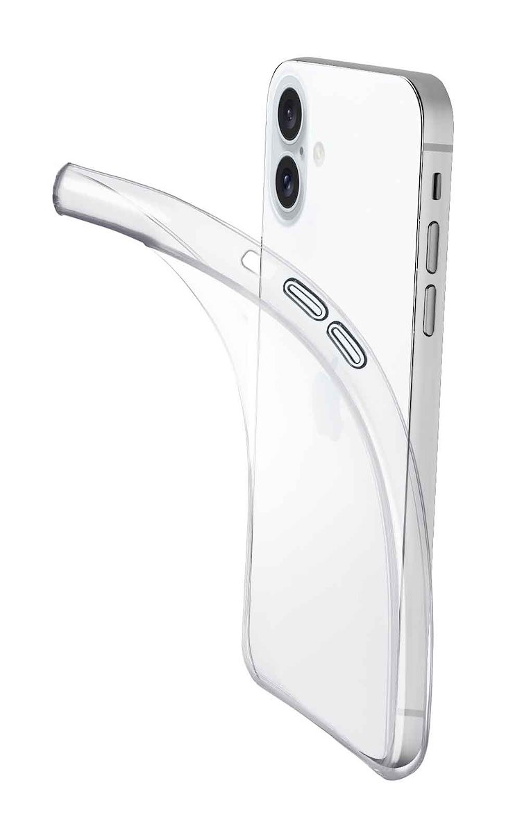 CELLULAR LINE FINECIPH16T Custodia Fine per iPhone 16, Trasparente - immagine 5