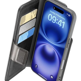 CELLULAR LINE BOOKAG2IPH16K Custodia Book Agenda 2 IPhone 16 Nero