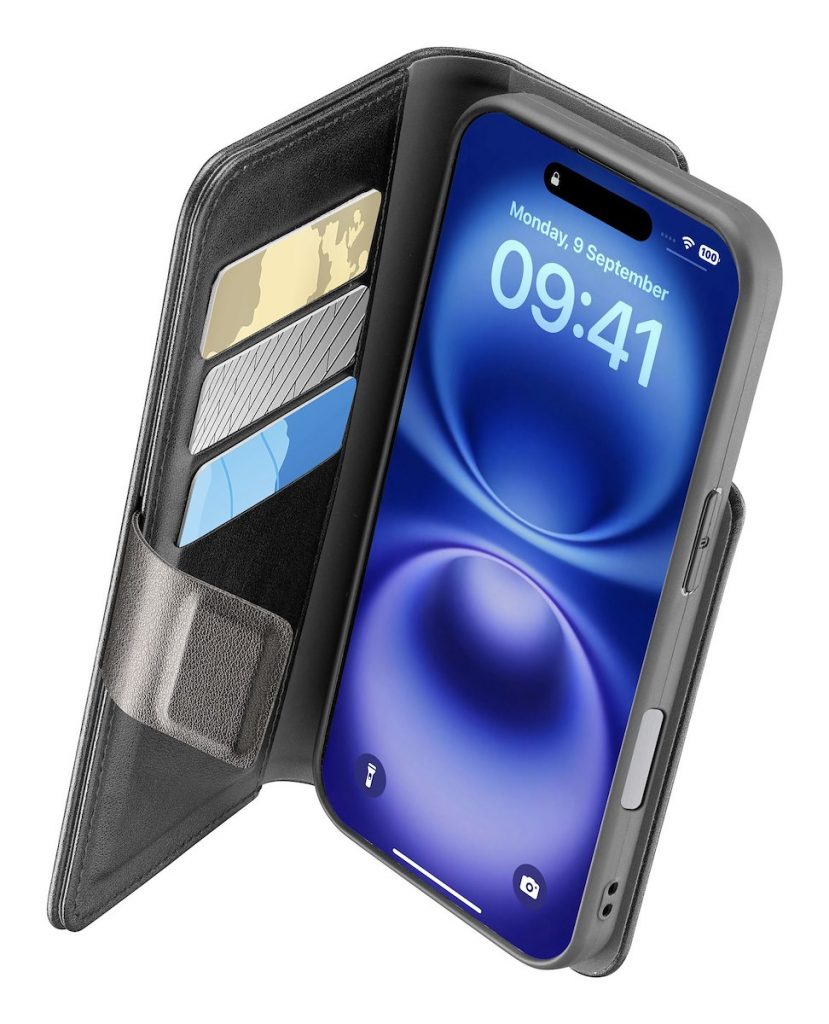 CELLULAR LINE BOOKAG2IPH16K Custodia Book Agenda 2 IPhone 16 Nero