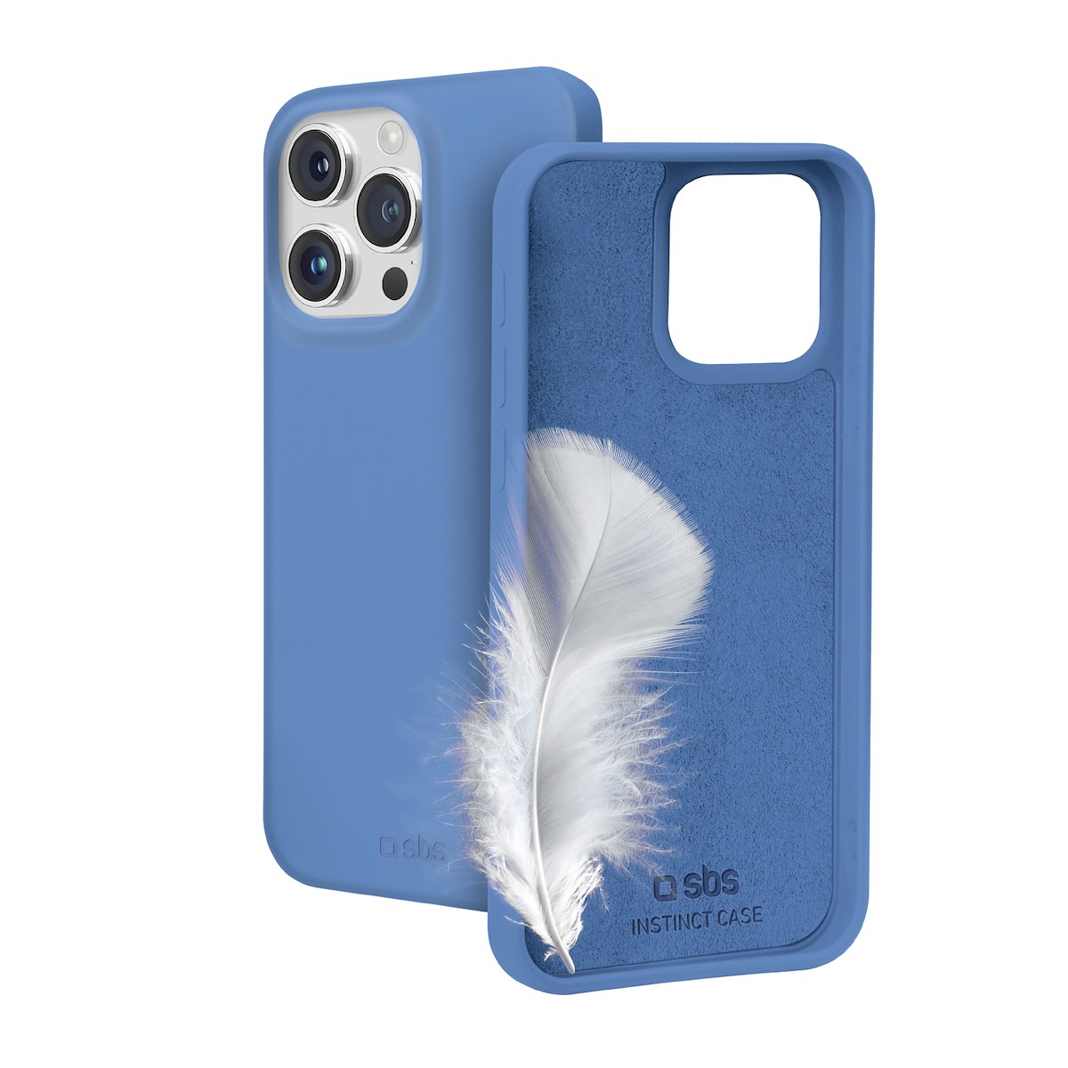 SBS TEINSTIP1661PB Cover Instinct per iPhone 16 Pro, blu - immagine 2