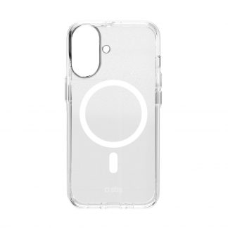 SBS TED3OMAGCOVIP1661 Cover MagSafe D3O Trasparente per iPhone 16