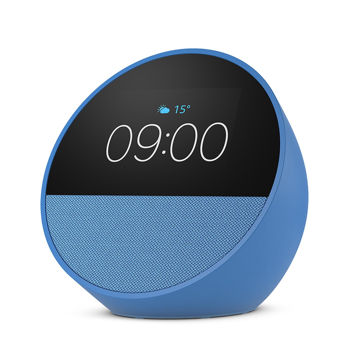 ECHO ECHOSPOT2024BLUE Altoparlante Smart 2.83" con Orologio e Alexa
