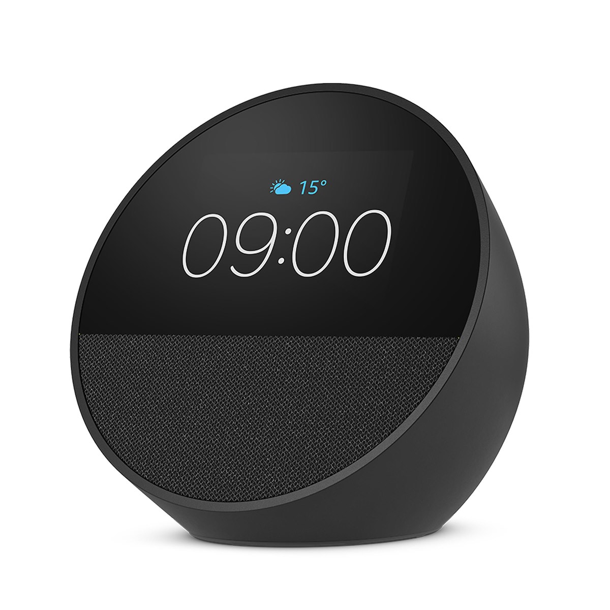 ECHO ECHOSPOT2024BLACK Smart, 2.83", con orologio e Alexa