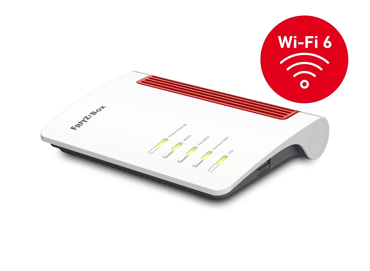 FRITZ 4050 Modem Router Wi-Fi 6 Dual Band