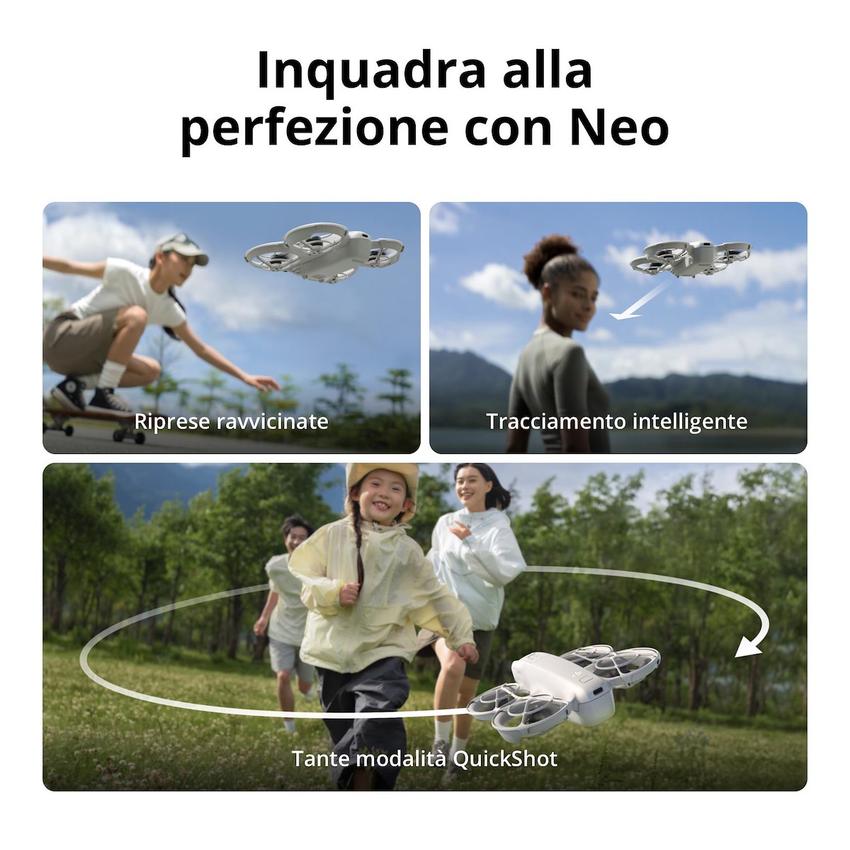 DJI NEO Drone con Camera Video 4K 30FPS, Autonomia 15 Minuti - immagine 4