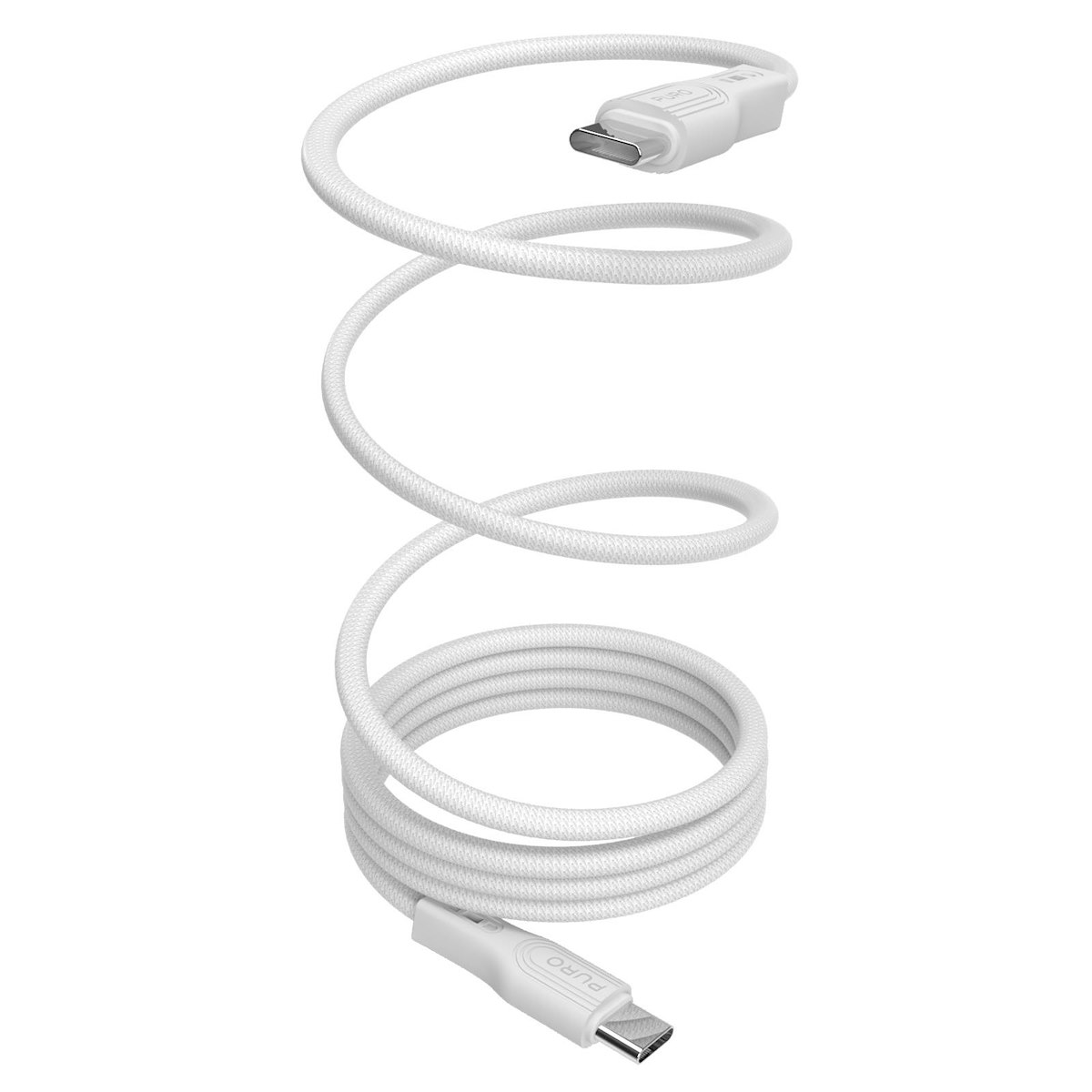 PURO PUCUSBCUSBCMAGWHI Cavo USB magnetico avvolgibile