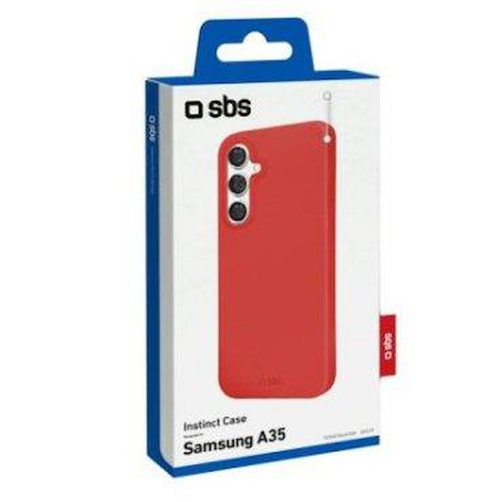SBS TEINSTSAA35R Cover Instinct per Samsung Galaxy A35 Rosso