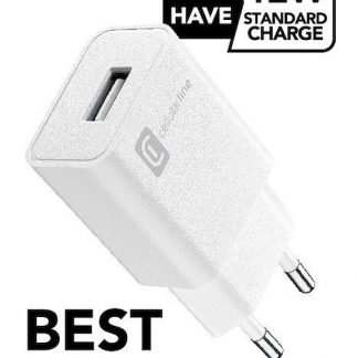 CELLULAR LINE ACHUSB12WSMLW Caricabatterie Rete USB 12W Bianco