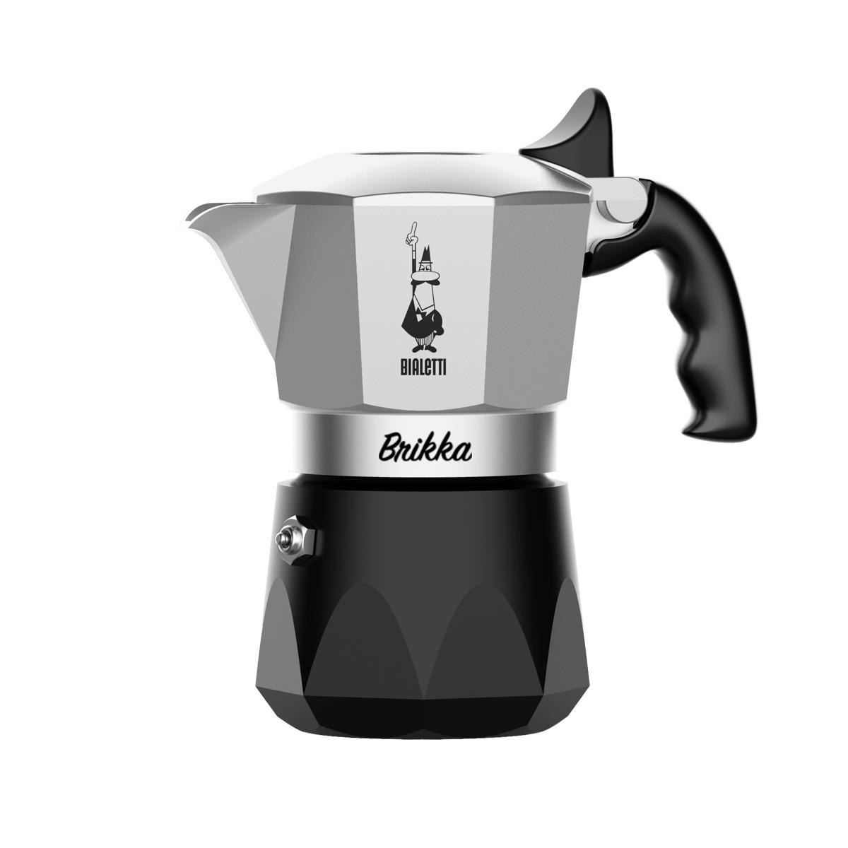 BIALETTI New Brikka Revolution Moka 2 Tazze