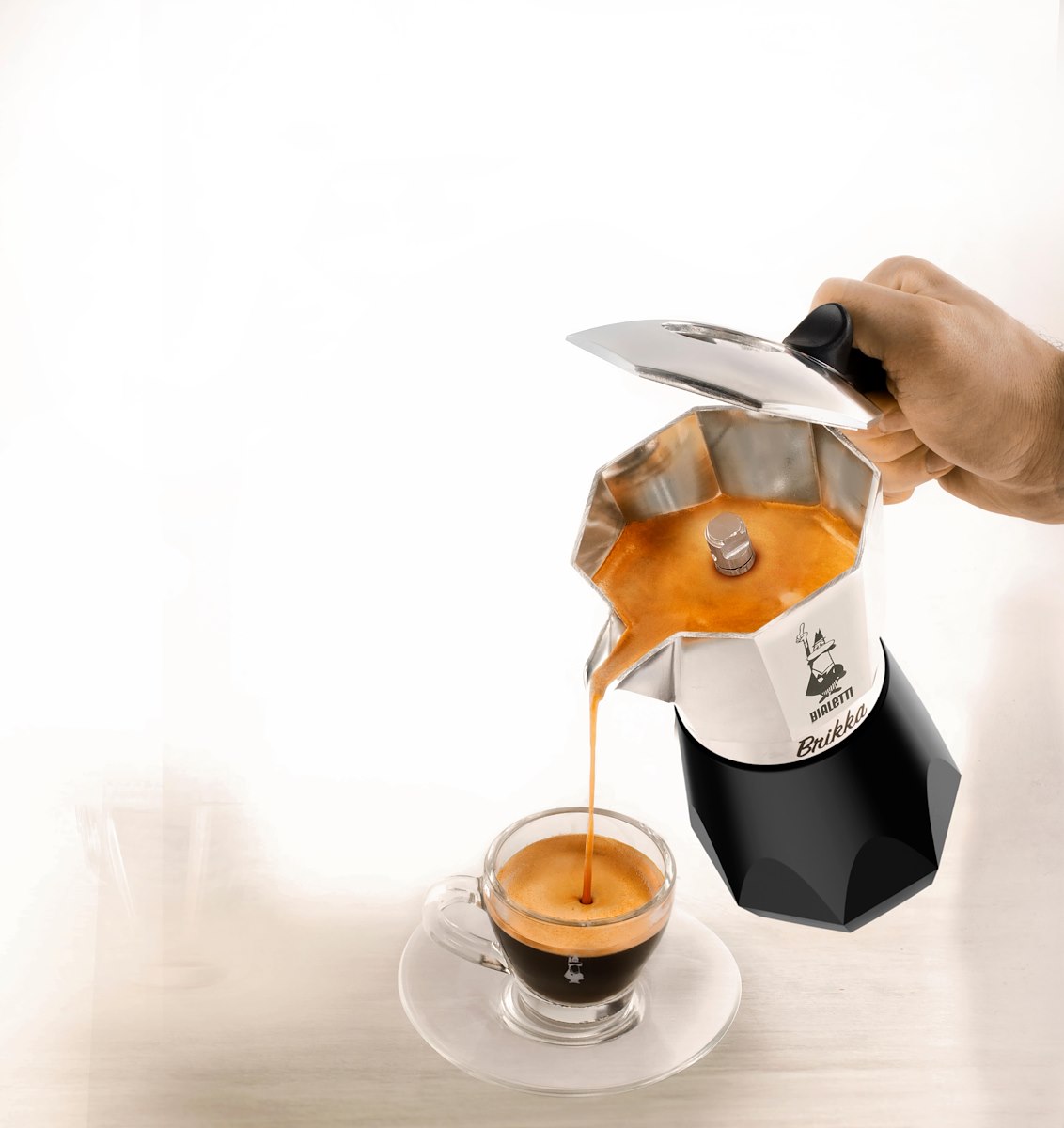 BIALETTI New Brikka Revolution Moka 2 Tazze - immagine 3