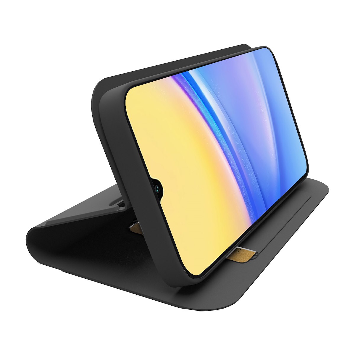 SBS TEWALSAA16K Custodia Wallet Smooth Nera Per Samsung Galaxy A16 - immagine 2