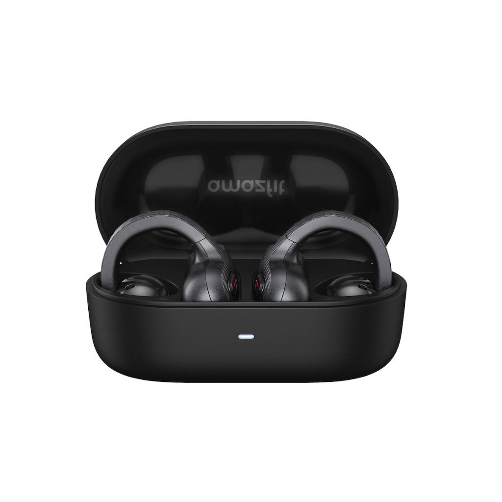 AMAZFIT UPBLACK Auricolare BT Open-Ear Rid. Rumore IPX4 + Cust. Ric. BK