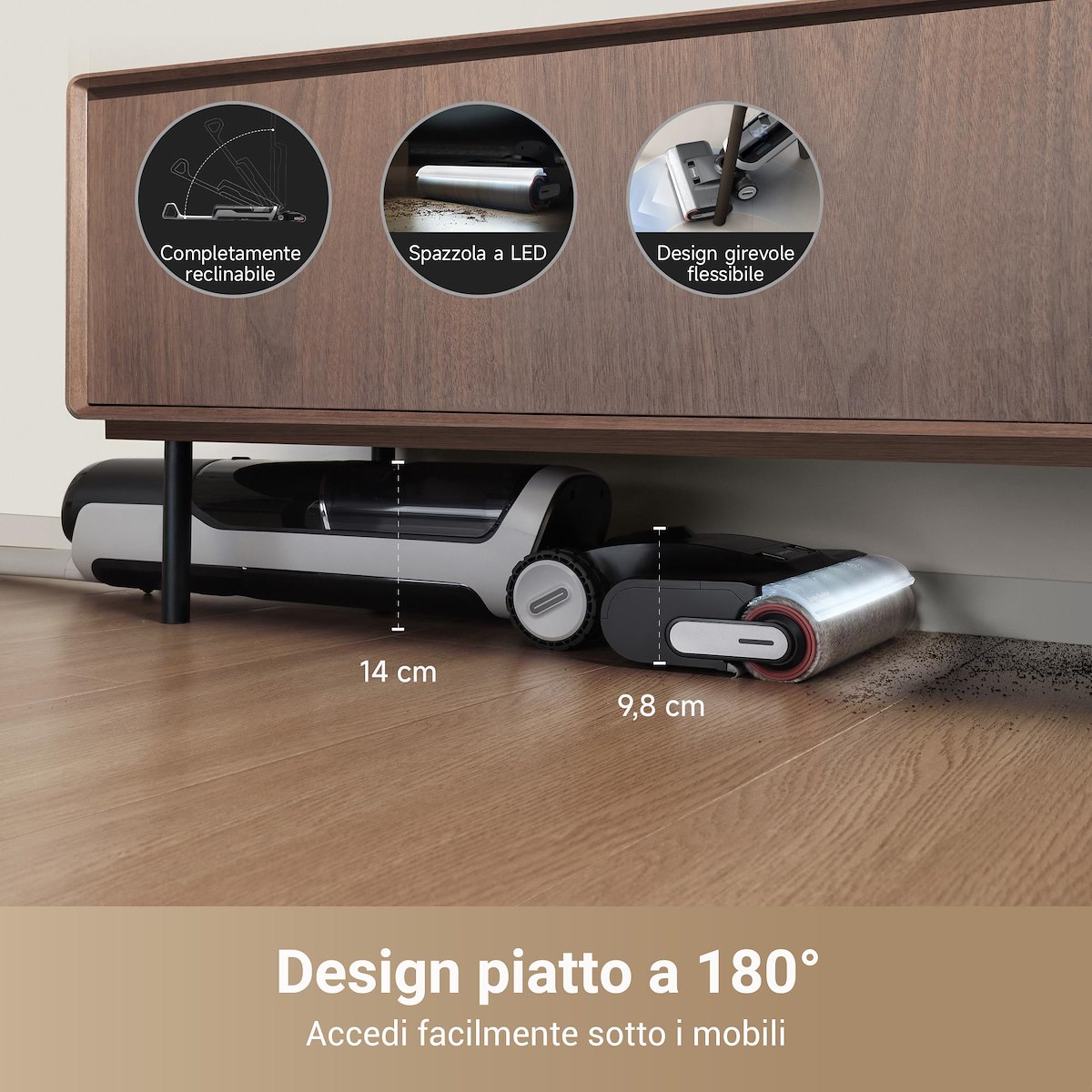 DREAME H14PRO Lava Aspira Senza Fili Potente Autonomia Lunga - immagine 4