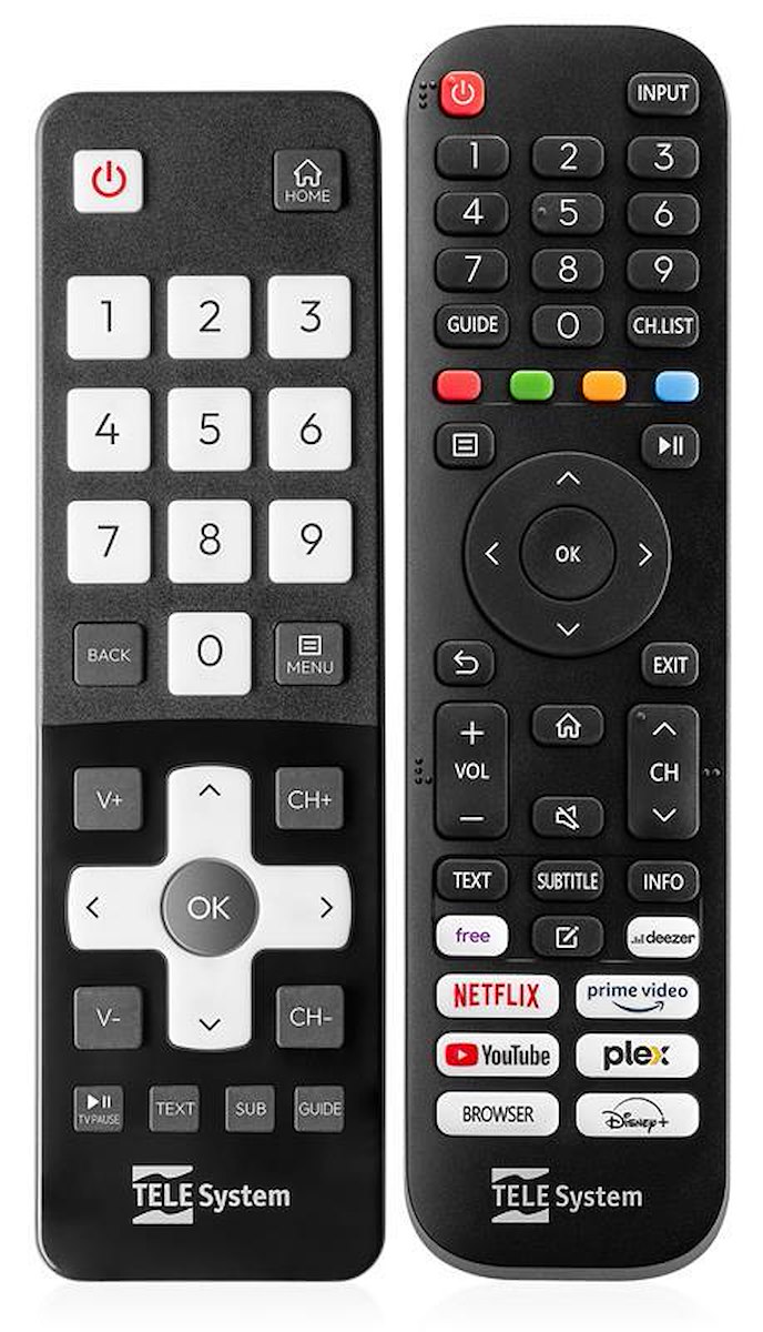 TELESYSTEM 28000250 Smart TV QLED 43" 4K Vidaa - immagine 2