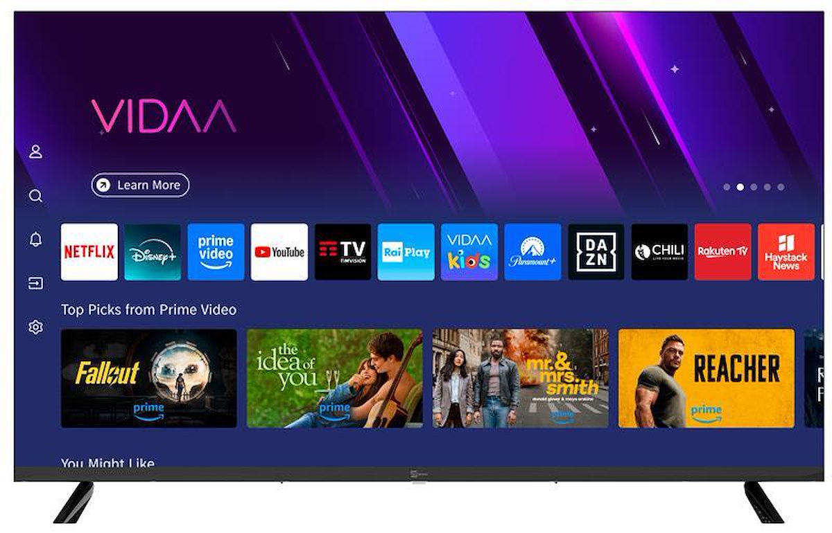 TELESYSTEM 28000250 Smart TV QLED 43" 4K Vidaa - immagine 3