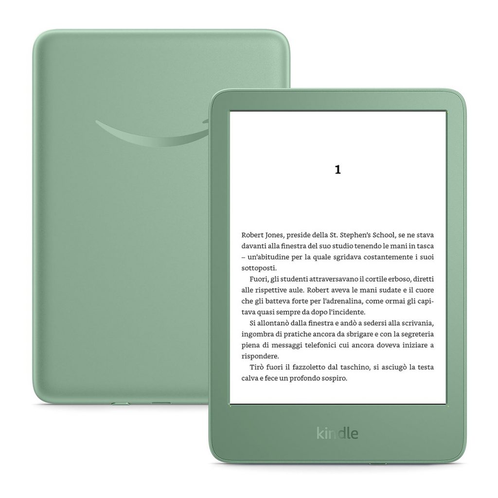 KINDLE B0CP31VPZ1 Ebook 6 Pollici 16GB 2024 Con Pubblicita Verde