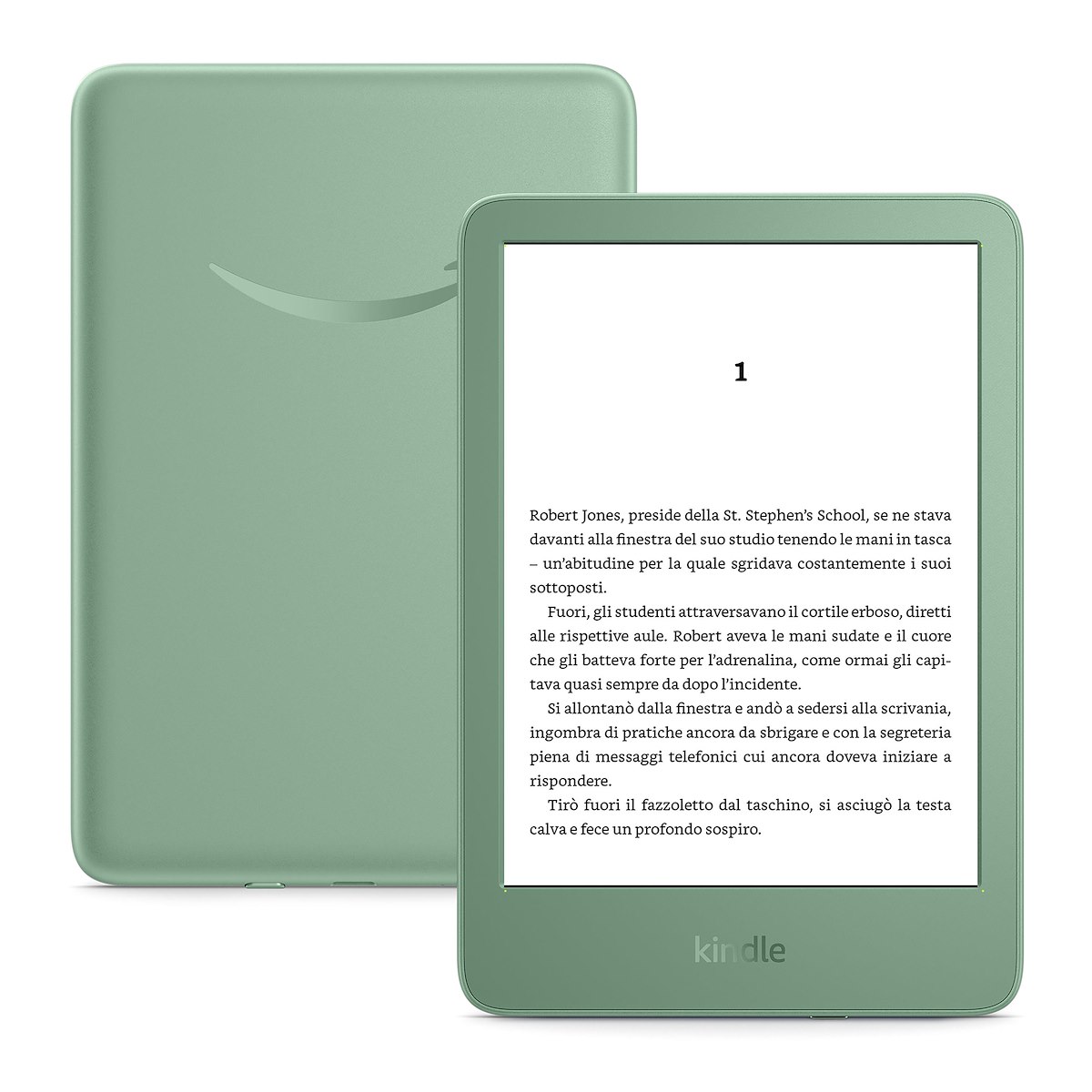 KINDLE B0CP31VPZ1 Ebook 6 Pollici 16GB 2024 Con Pubblicita Verde