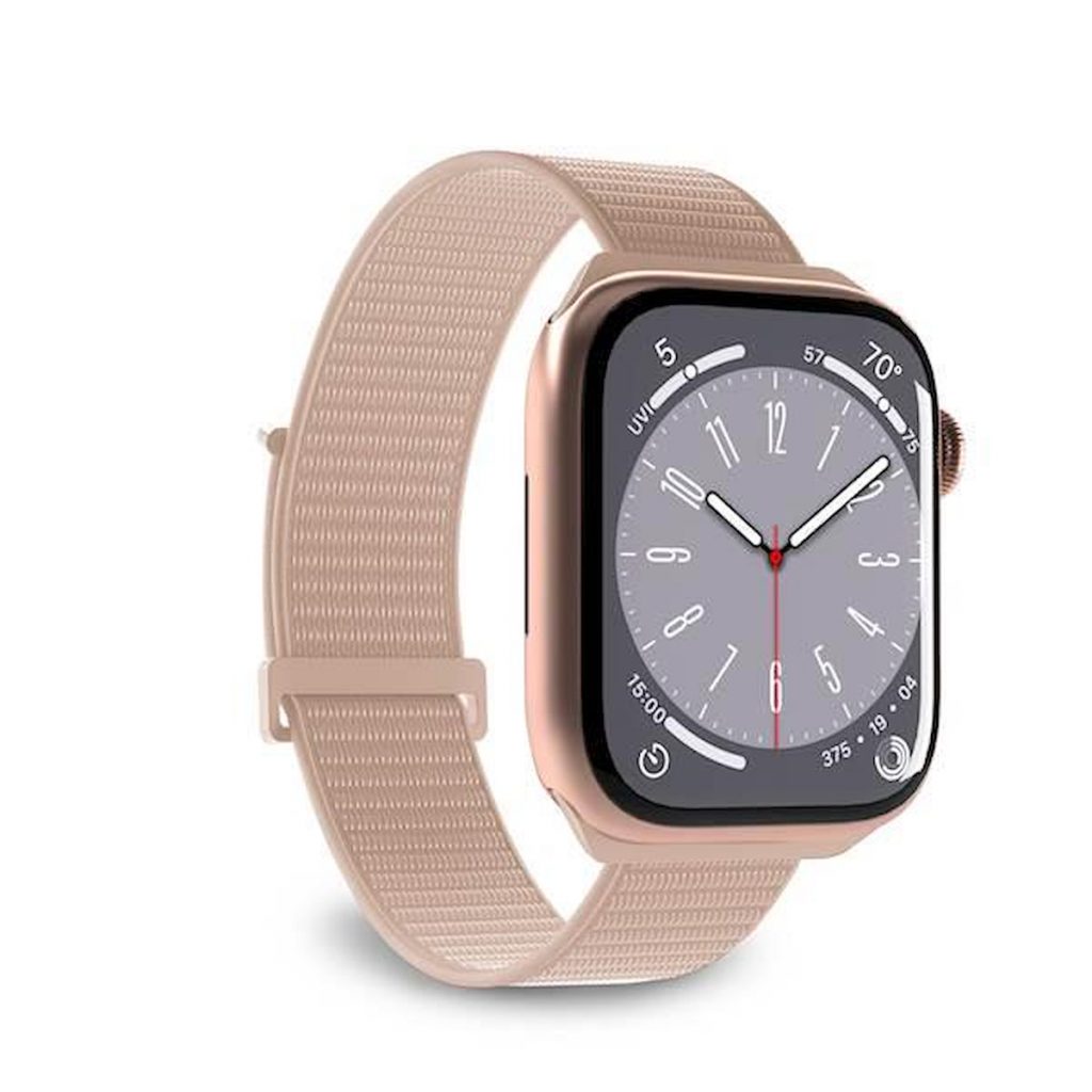 PURO PUSPORTAW44BEG Cinturino Sport Apple Watch 42-49mm Nylon Beige