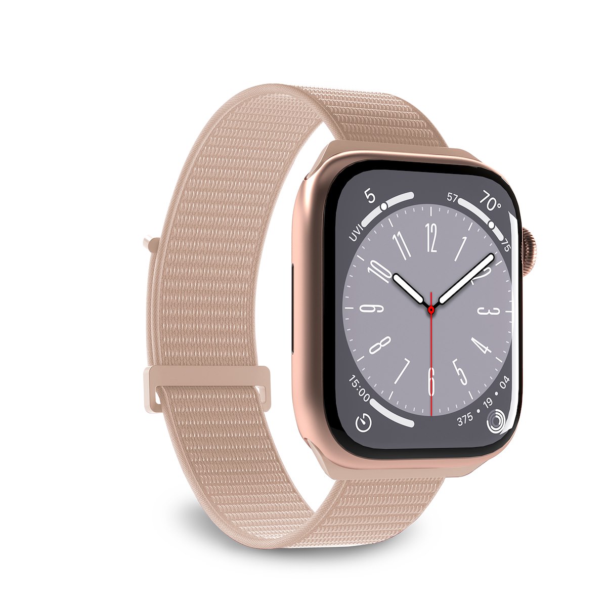 PURO PUSPORTAW44BEG Cinturino Sport Apple Watch 42-49mm Nylon Beige - immagine 2