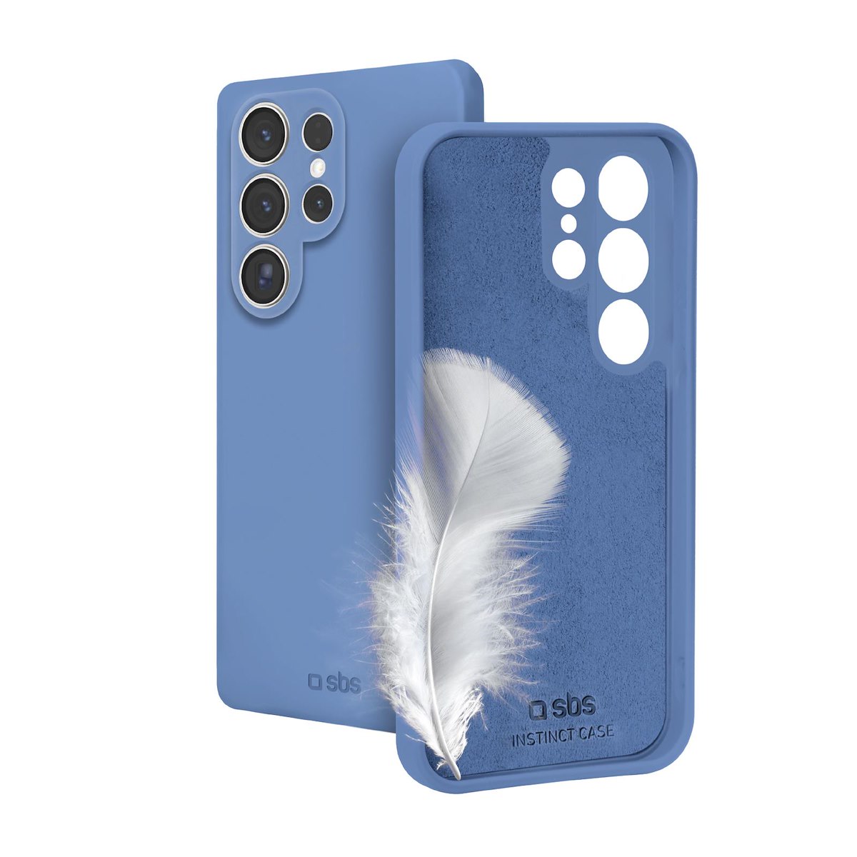 SBS TEINSTSAS25UB Cover Instinct per Samsung Galaxy S25 Ultra Blu