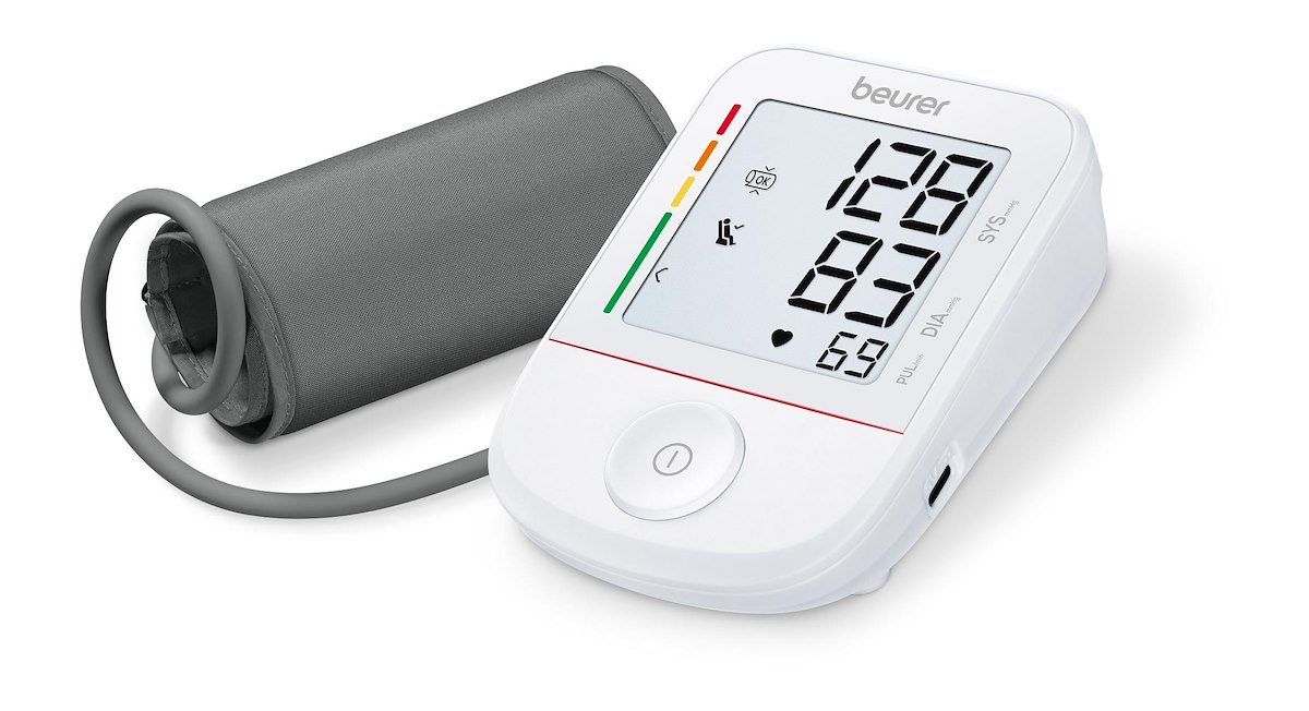 BEURER BM38 Misuratore Pressione Braccio USB-C Automatico Display XL Bianco - immagine 2
