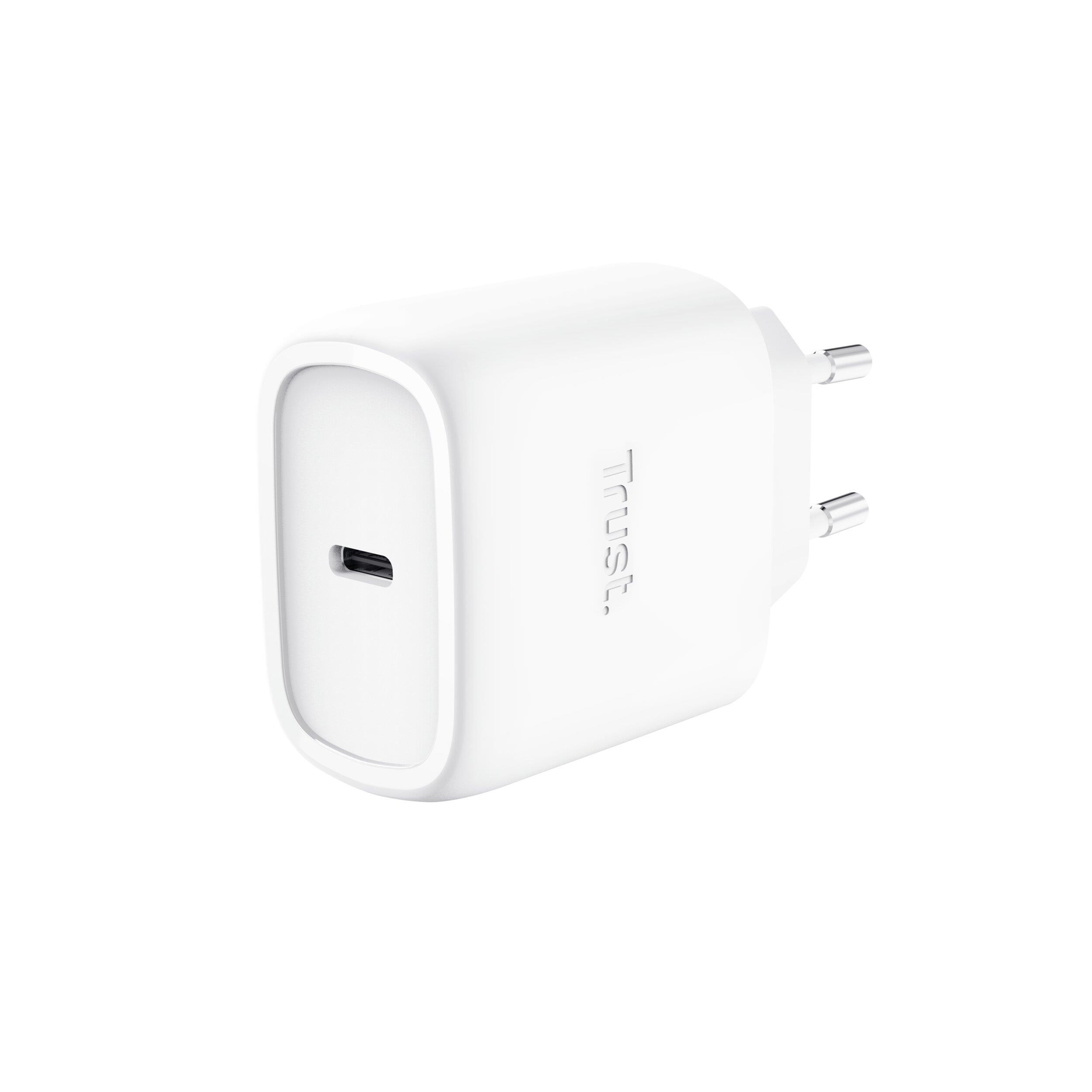 TRUST 25522 ALIMENTATORE 45W USB-C GAN MAXO BIANCO ALIMENTATORI INFORMATICA