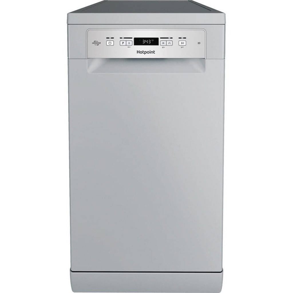 HOTPOINT-ARISTON HA3FC10BS7A0S Lavastoviglie Slim 45cm 10 Coperti Silver