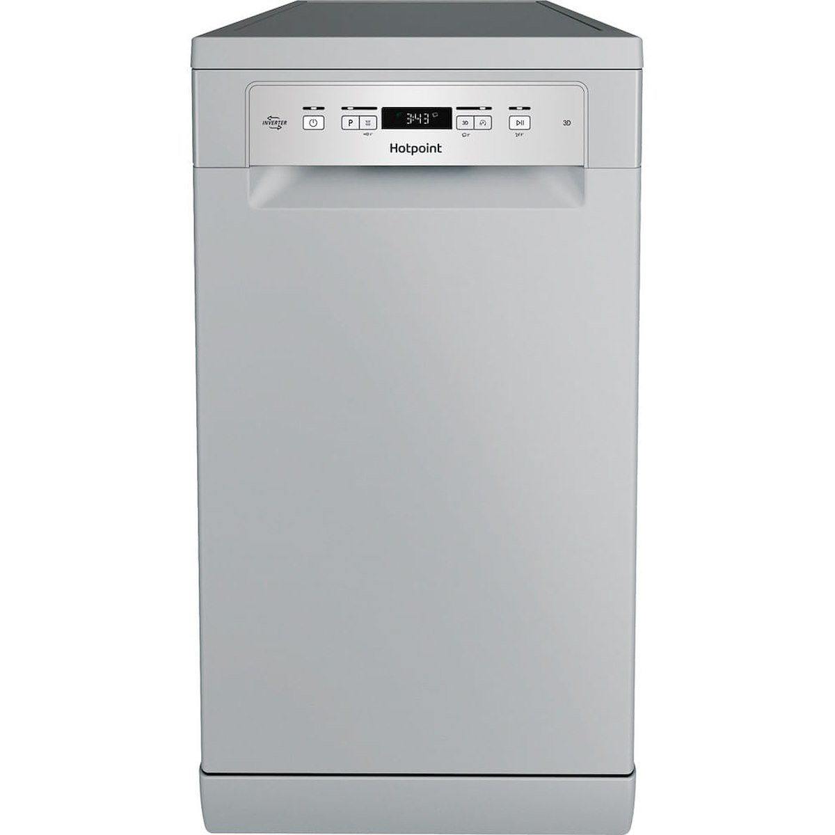 HOTPOINT-ARISTON HA3FC10BS7A0S Lavastoviglie Slim 45cm 10 Coperti Silver