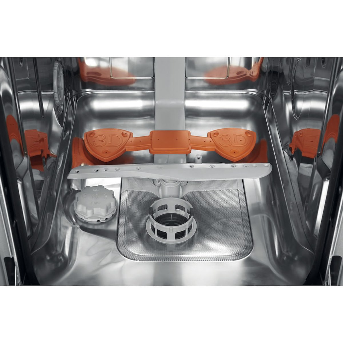 HOTPOINT-ARISTON HA3FC10BS7A0S Lavastoviglie Slim 45cm 10 Coperti Silver - immagine 3