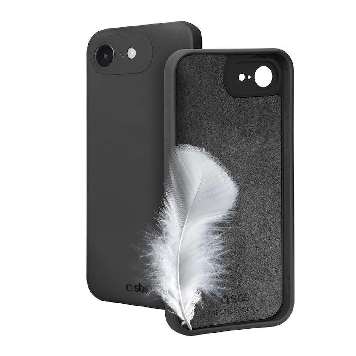 SBS TEINSTIPSE25K Cover Instinct per iPhone 16E, Nero
