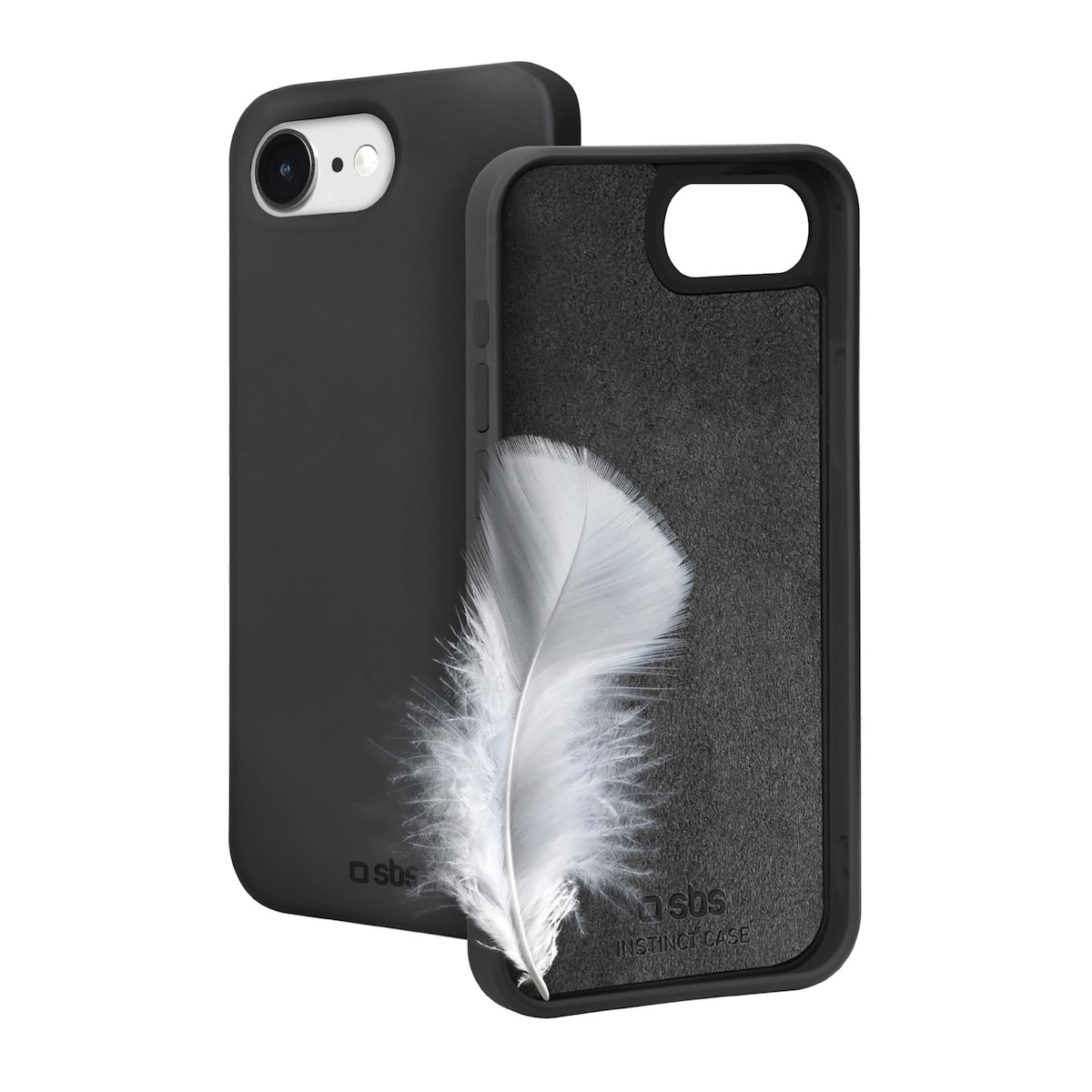SBS TEINSTIPSE25K Cover Instinct per iPhone 16E, Nero - immagine 3