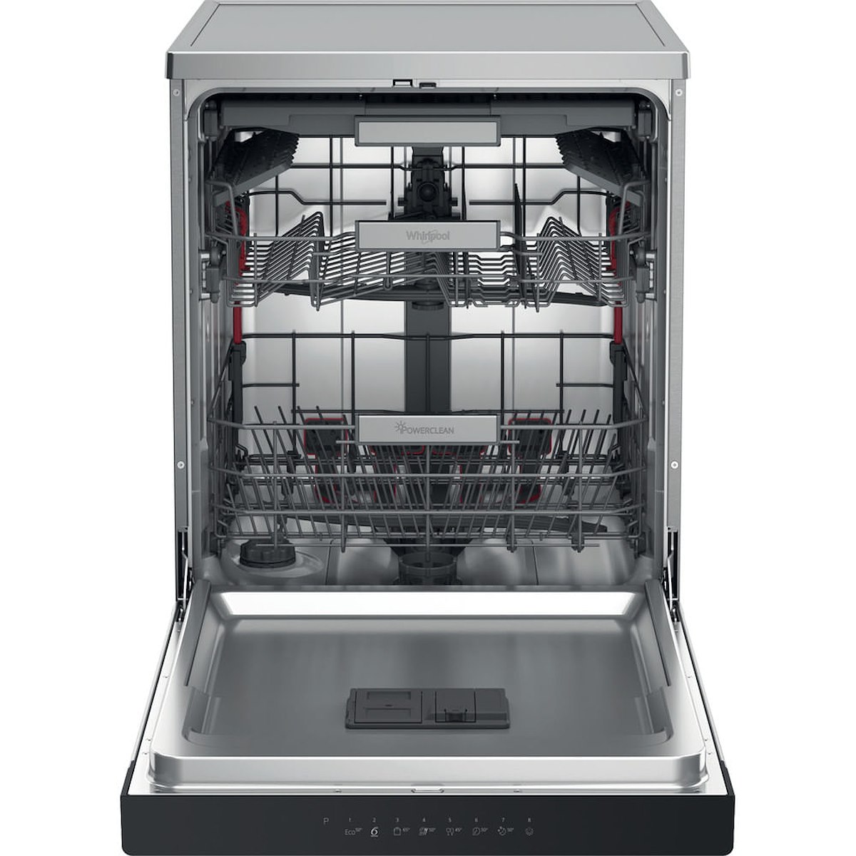WHIRLPOOL WH7FA14BN7A0X Lavastoviglie 14 coperti A 8 programmi 3 cesti Inox - immagine 4
