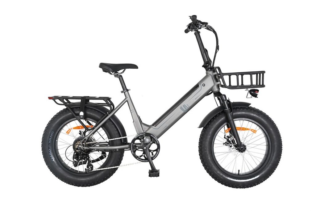 SMARTWAY M6R548ALT E-Bike Fat Alluminio 48V 10.4Ah 20" 60km Portapacchi