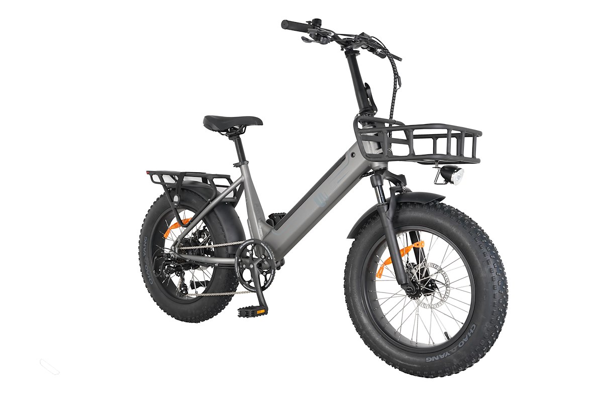 SMARTWAY M6R548ALT E-Bike Fat Alluminio 48V 10.4Ah 20" 60km Portapacchi - immagine 2