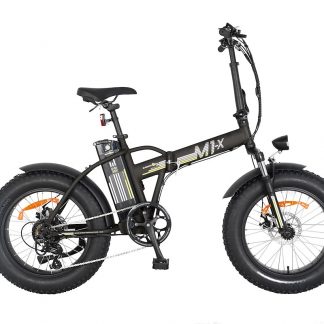 SMARTWAY M1XR4SCA E-Bike Fat Pieghevole Acciaio 36V 10Ah Autonomia 35km Anthracite