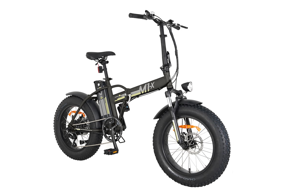 SMARTWAY M1XR4SCA E-Bike Fat Pieghevole Acciaio 36V 10Ah Autonomia 35km Anthracite - immagine 2
