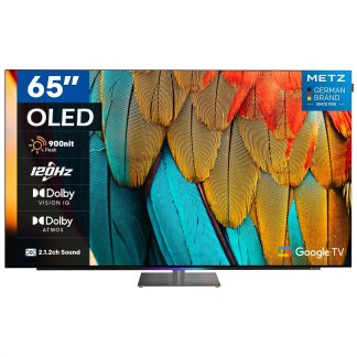 METZ 65MOD9500Y TV OLED 65" 4K UHD DVBT2-S2 Google TV, stand centrale