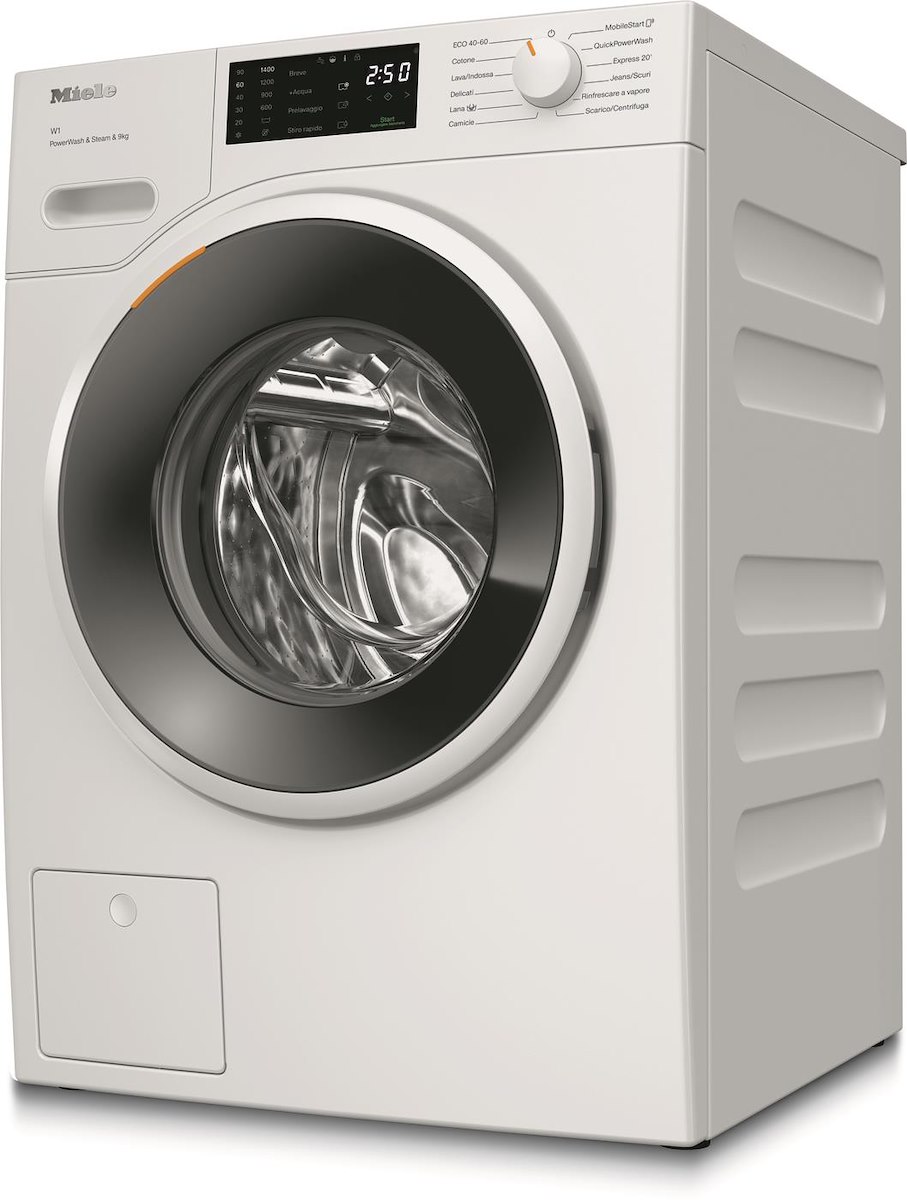 MIELE WWD380WCS Lavatrice 9kg 1400giri A-20% Inverter WiFi Vapore - immagine 3