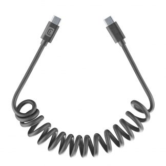 CELLULAR LINE USBDATADRIVEC2C12K Cavo USB-C a USB-C spiralato 120cm nero