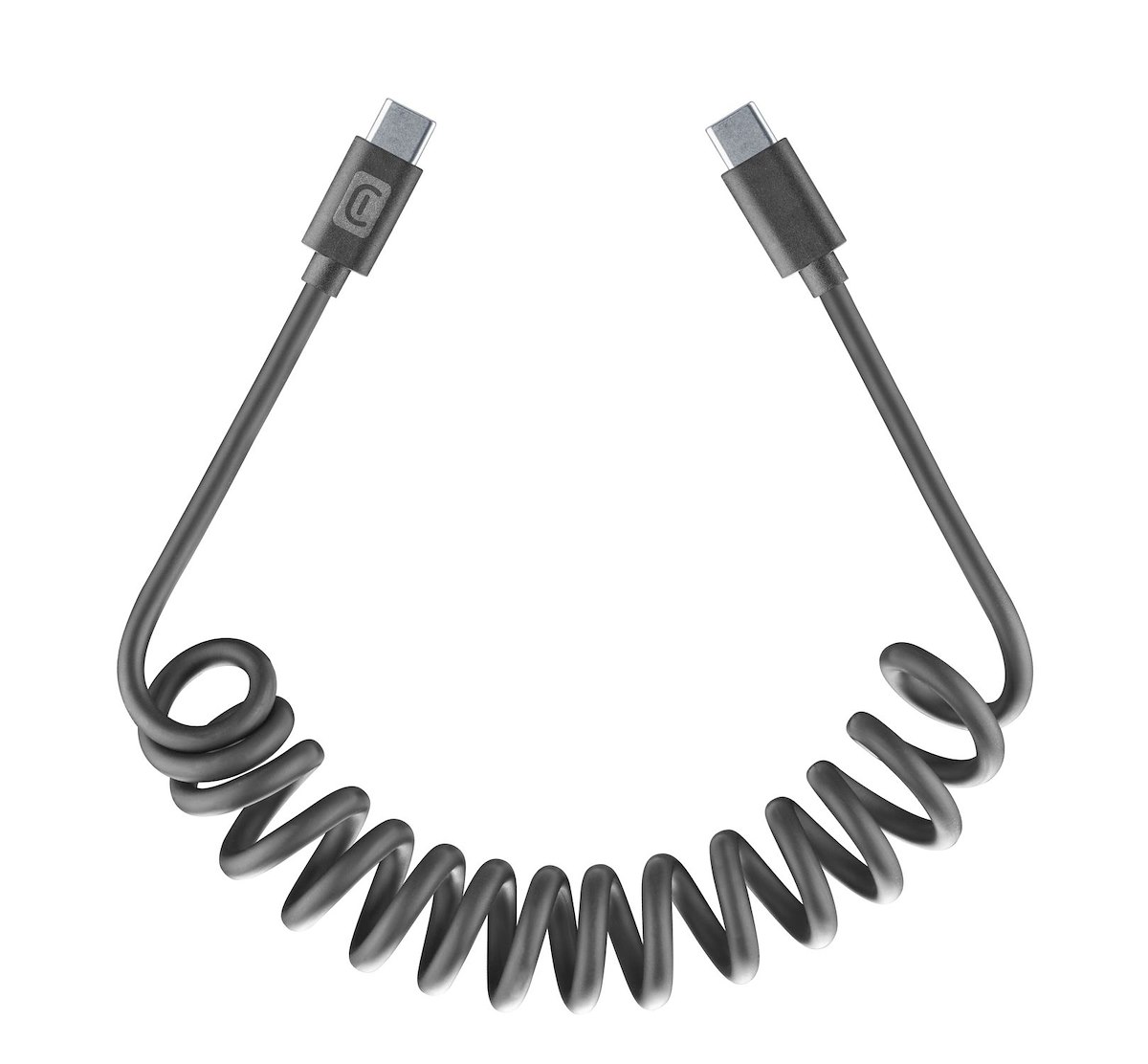 CELLULAR LINE USBDATADRIVEC2C12K Cavo USB-C a USB-C spiralato 120cm nero