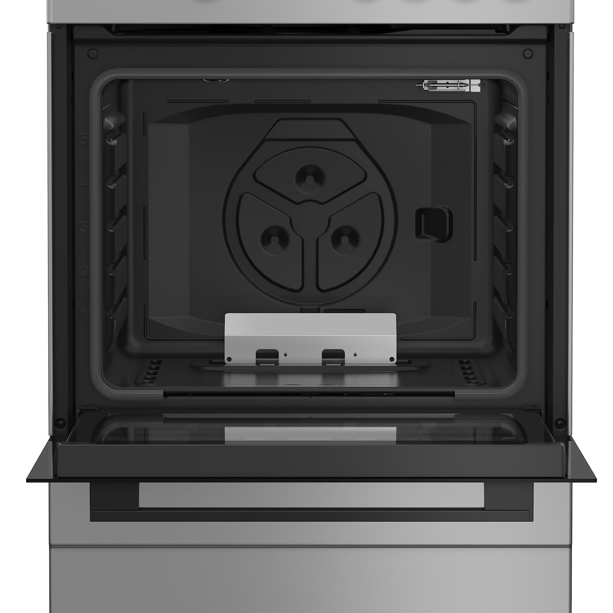 INDESIT I6GGKMS Cucina 60cm 4F Gas Forno Gas Valvola Sicurezza Silver - immagine 3